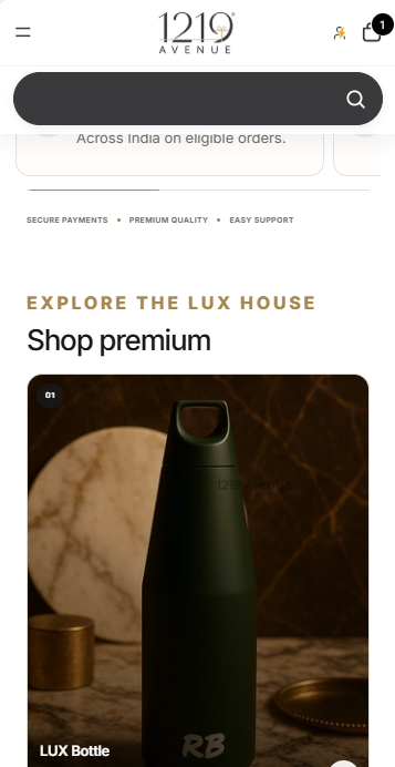 Mobile website preview